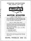 PARTS BOOK ALLSTATE  788.94492 1957