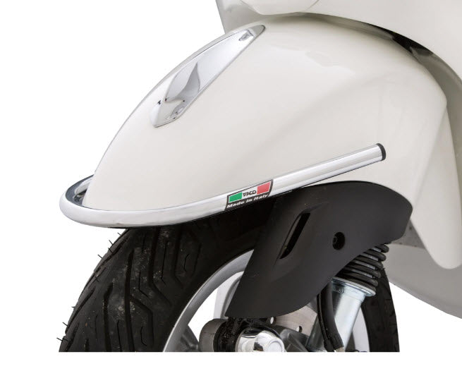 LX50-LX150-Vespa S Front Fender Guard by Faco NEWER STYLE
