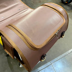 *BROWN* ROLL BAG VESPA PRIMAVERA SPRINT GTS300-GTS310 **SCOOTERWEST EXCLUSIVE**
