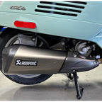 *STAINLESS STEEL* *AKRAPOVIC* GTS/GTV/SUPER 300 2023 AND NEWER PERFORMANCE EXHAUST (MUFFLER)