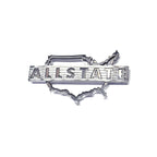 ALLSTATE FRONT EMBLEM LEGSHIELD BADGE "ALLSTATE" (017532)