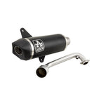 *BLACK* *ARROW* VESPA GTS/GTV/SUPER 300 2023 AND NEWER HPE2 PERFORMANCE EXHAUST (MUFFLER AR53536AKR)