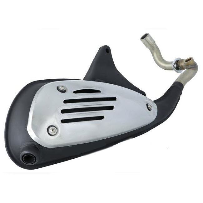 OEM USA EXHAUST MUFFLER ASSEMBLY FUEL INJECTOR- VESPA LX LXV S 125-150CC (FOR CARB SEE 8474115)