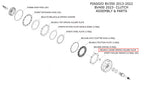 LOWER SPRING HOLDER PLATE FOR CLUTCH BV350 BV400