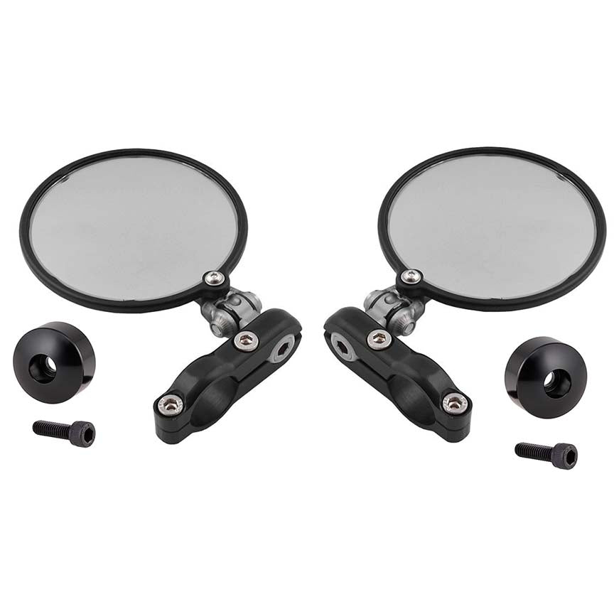 US Made CRG Hindsight Bar end Mirror kit for Vespa/Piaggio