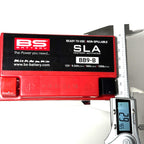 BATTERY BS BB9-B SEALED REPLACEMENT FOR YB9B PERFECT FOR VESPA P200E P125X PX STELLA ROYAL ALLOY GT150 GP300)