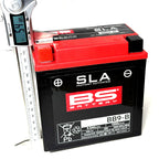 BATTERY BS BB9-B SEALED REPLACEMENT FOR YB9B PERFECT FOR VESPA P200E P125X PX STELLA ROYAL ALLOY GT150 GP300)