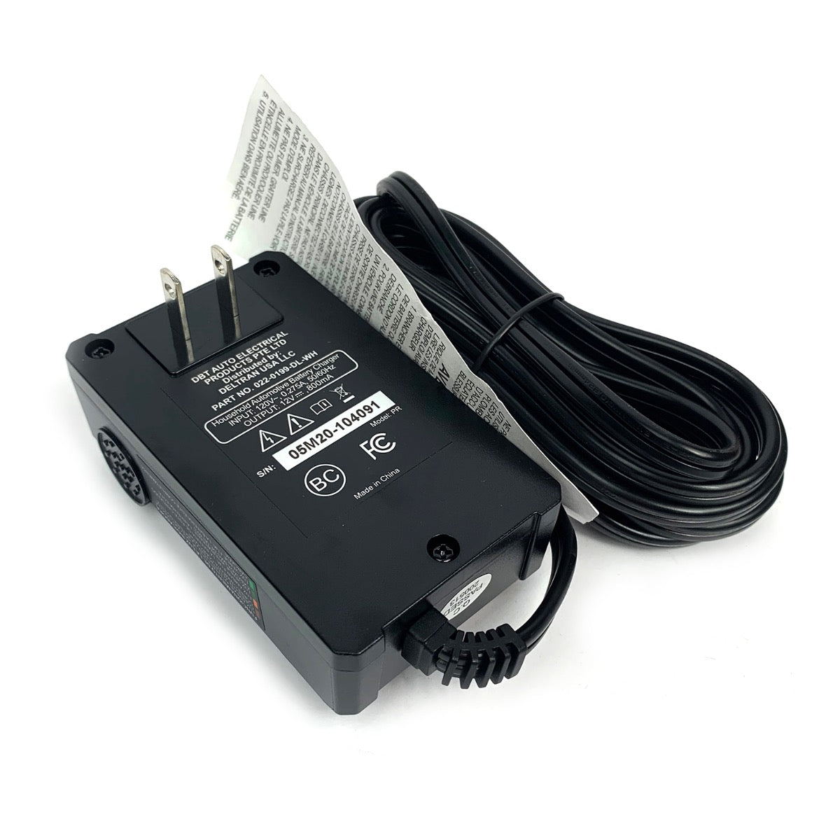 12 VOLT BATTERY TENDER WITH SELECTABLE BATTERY MANAGEMENT SYSTEM (56-1119)