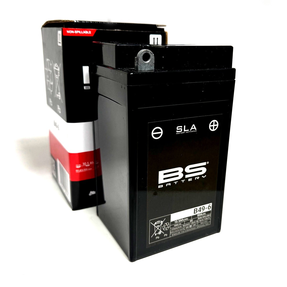 BS SEALED BATTERY B49-6 RALLY GS160 SS180