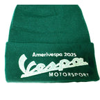 VESPA MOTORSPORT AMERIVESPA 2025 BEANIE **GREEN** ONE SIZE FITS ALL **SUPER SALE**