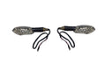 LEFT & RIGHT REAR LED TURN SIGNAL HOOLIGAN (BLACK W/BRACKET BF6670020001)