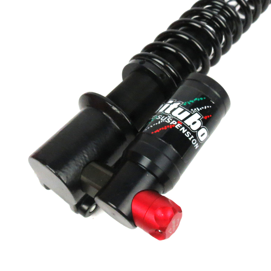BITUBO *BLACK EDITION* FRONT SHOCK W/RESERVOIR GT/GTS/GTV/300 SUPER 2006-2014 & HPE 2018 TO 2022 (PV041GEV02V2)