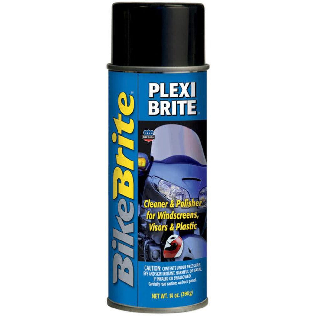 PLEXI BRITE 14OZ PLASTIC CLEANER (WINDSHIELDS, FLYSCREENS, AND MORE)
