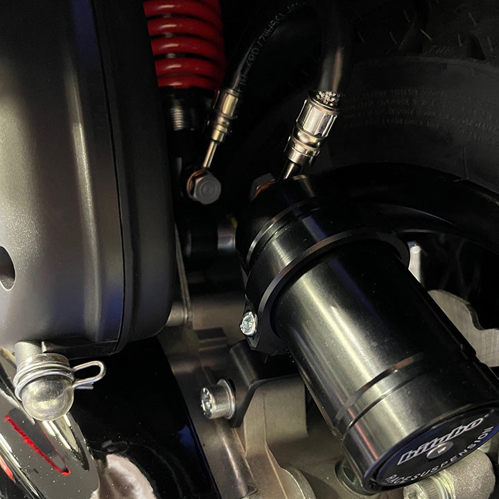 SHOCK ABSORBER BITUBO REAR W/RESERVOIR GT/GTS/SUPER/GTV/ HPE HPE2 GTS310 (SC180WMI01)