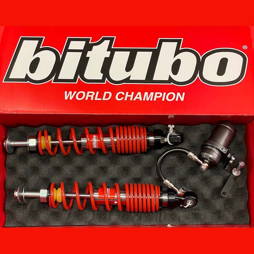 SHOCK ABSORBER BITUBO REAR W/RESERVOIR GT/GTS/SUPER/GTV/ HPE HPE2 GTS310 (SC180WMI01)