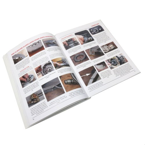 Book 'How to Restore Classic Large Frame Vespa Scooters'