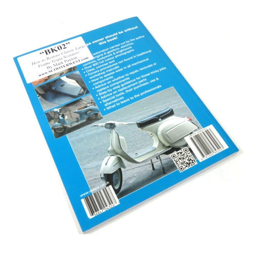 Book 'How to Restore Classic Large Frame Vespa Scooters'