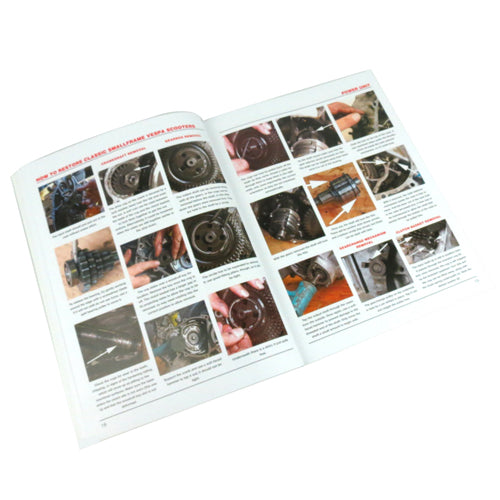 Book 'How to Restore Classic Small Frame Vespa Scooters'