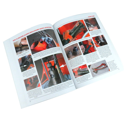 Book 'How to Restore Classic Small Frame Vespa Scooters'