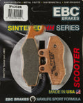 EBC Sintered Performance Brake Pads GT/GTS/GTV 2005-2022, SPRINT PRIMAVERA Front & MP3 500 BV250 BV200 Rear (497116 647078 651253 668021)