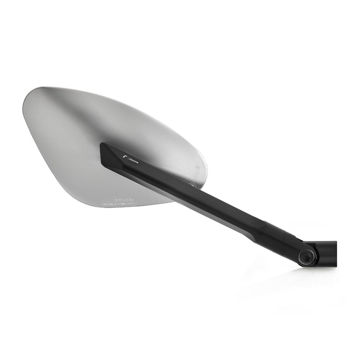 RIGHT RIZOMA GENESI RH MIRROR SILVER (RBS887B MOUNT NOT INCLUDED) VESPA **CLOSEOUT**