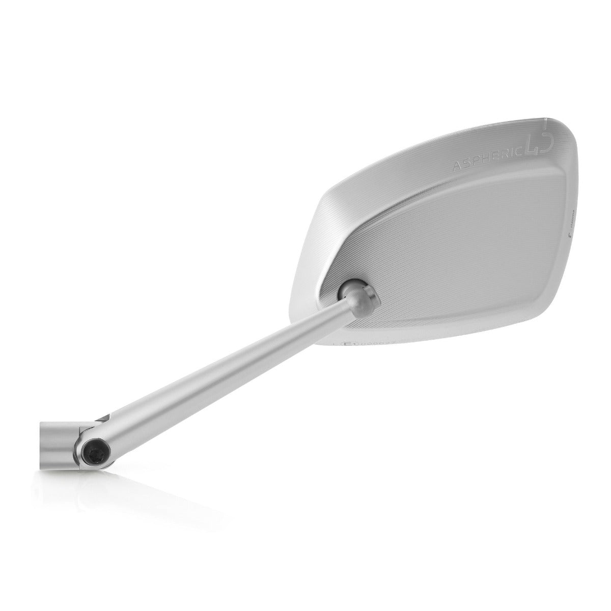 LEFT RIZOMA 4D MIRROR SILVER (LH SIDE ONLY, RBS887B MOUNT NOT INCLUDED) **CLOSEOUT**