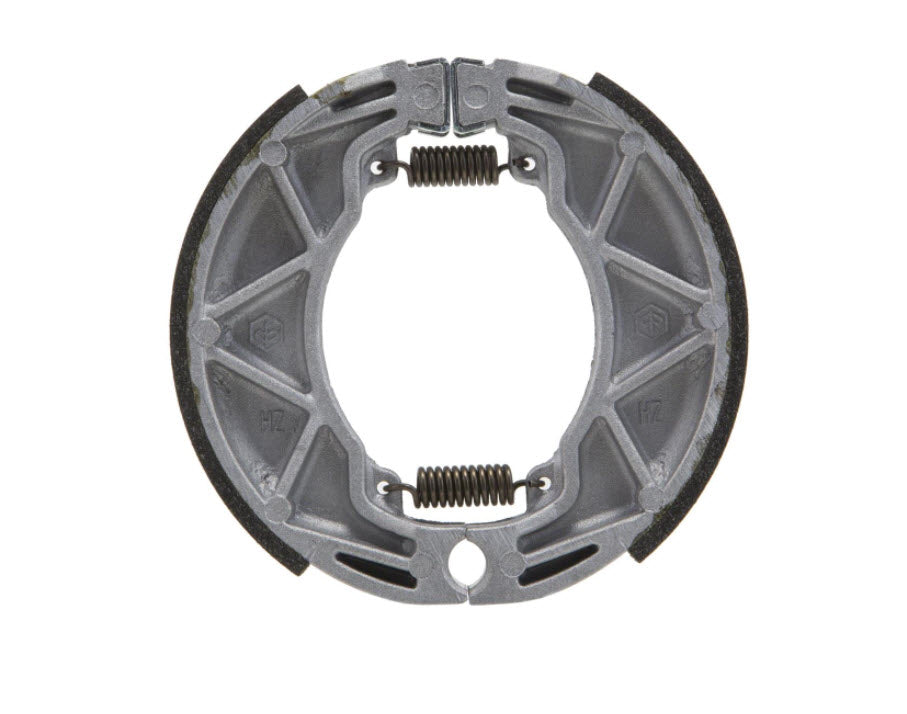 PIAGGIO OEM BRAKE SHOES PAIR FOR ALL LARGE REAR DRUM - SPRINT/PRIMA 150 LT50/150 FLY 150 (LARGE DRUM) (82595R CM060402 56293R 56294R5 56293R5 56294R ) NOT ET4/LX ETC