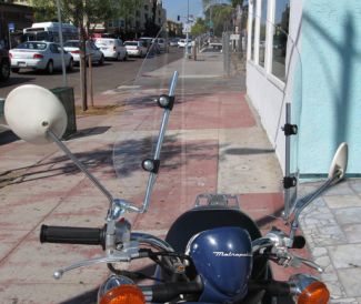 Buddy Universal Windshield Fits Most Scooters