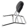 BUDDY CHROME REAR RACK WITH PASSENGER BACK REST.  - 50-170CC ALL BUDDY