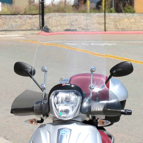 Faco Large Clear Windscreen Piaggio BV350
