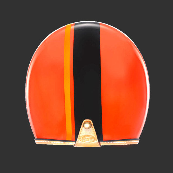 ARANCIO IMPULSIVO ORANGE CYRIL 3/4 RETRO HELMET