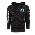 CAMOUFLAGE VESPA MOTORSPORT HOODIE 100% COTTON **CLOSEOUT**