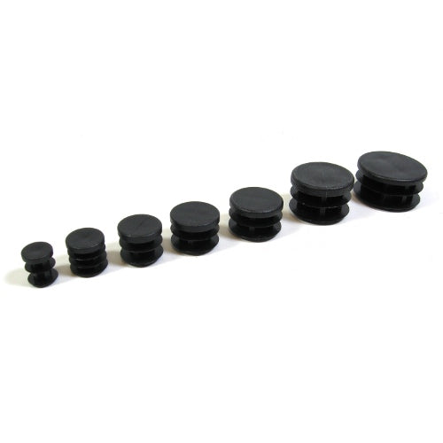 ROUND Plastic Tubing End Plug 1/2" to 1-1/2"