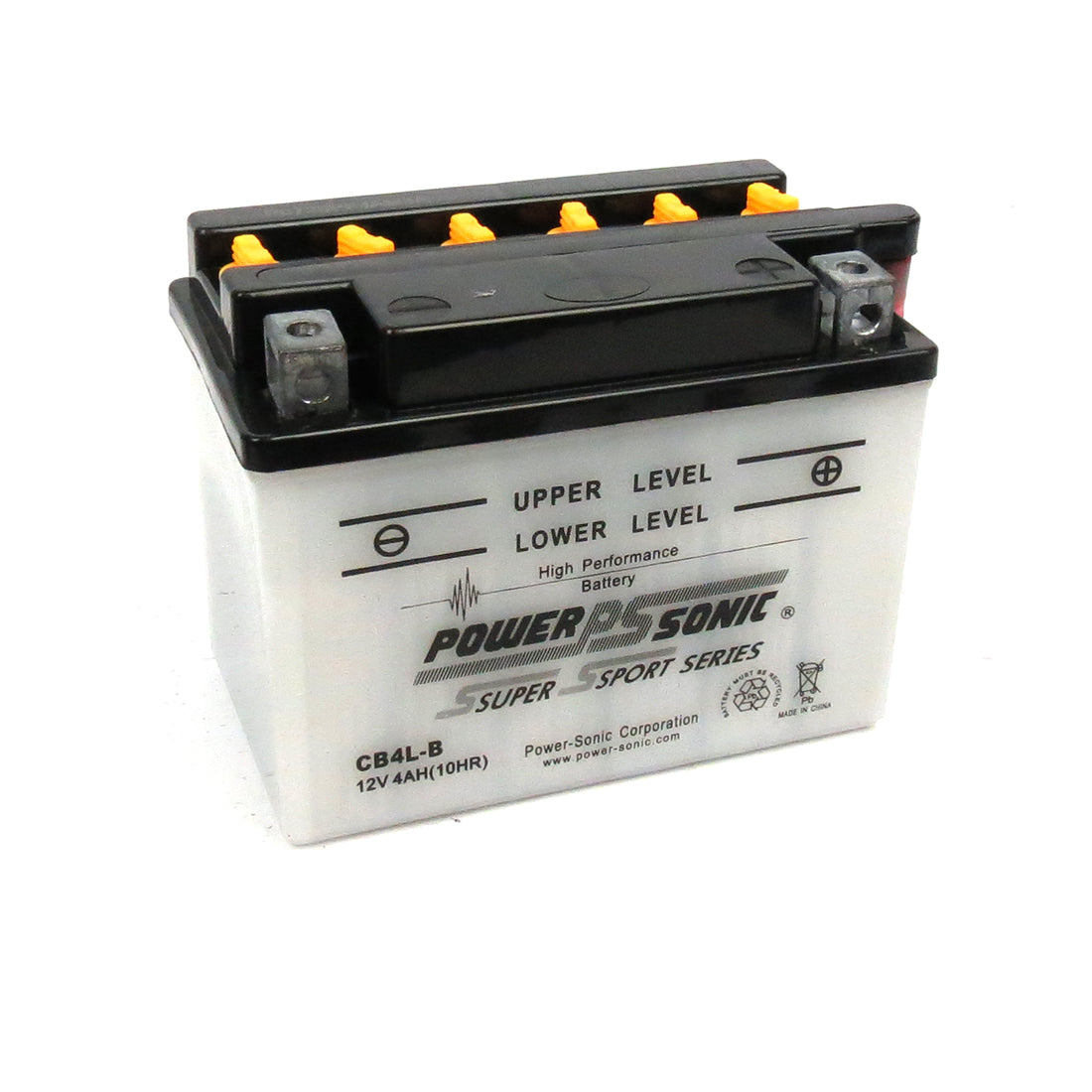 Aftermarket CB4L-B 12 Volt 4Ah Battery Aprilia Mojito & Piaggio 2T 50 (AP8212110) (234390)