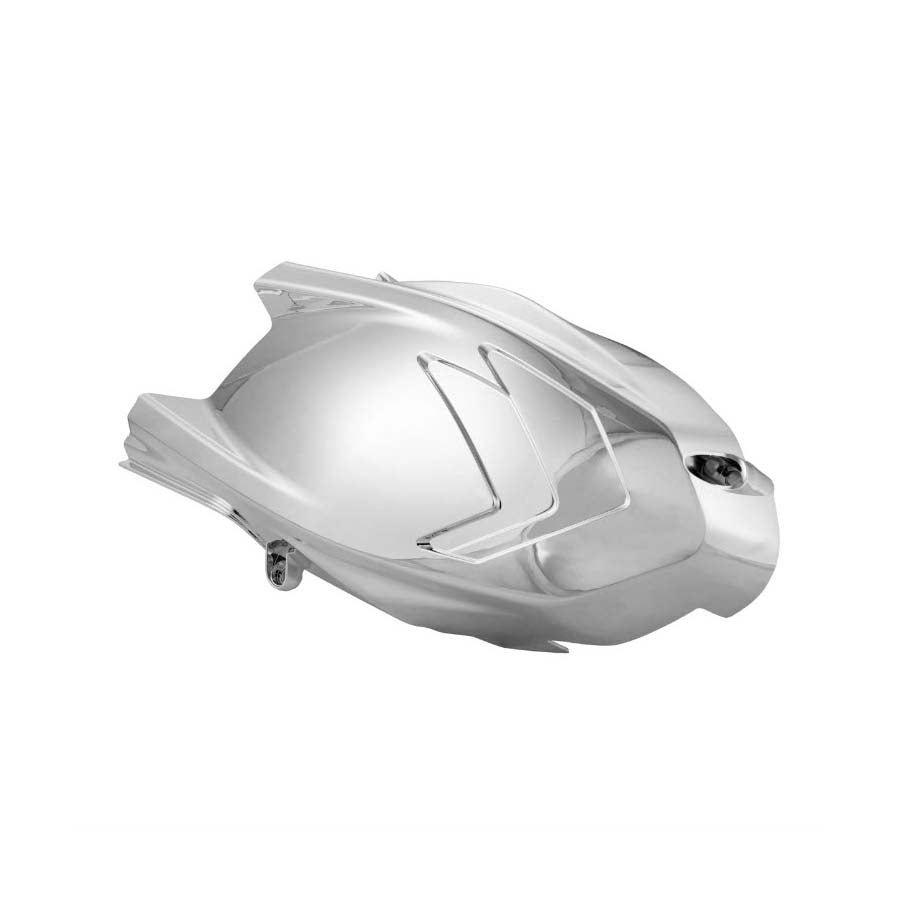 *CHROME*  PLASTIC OUTER BELT ENGINE COVER VESPA GTS/GTV/SUPER 300 HPE HPE2 2020-2025 CLOSEOUT