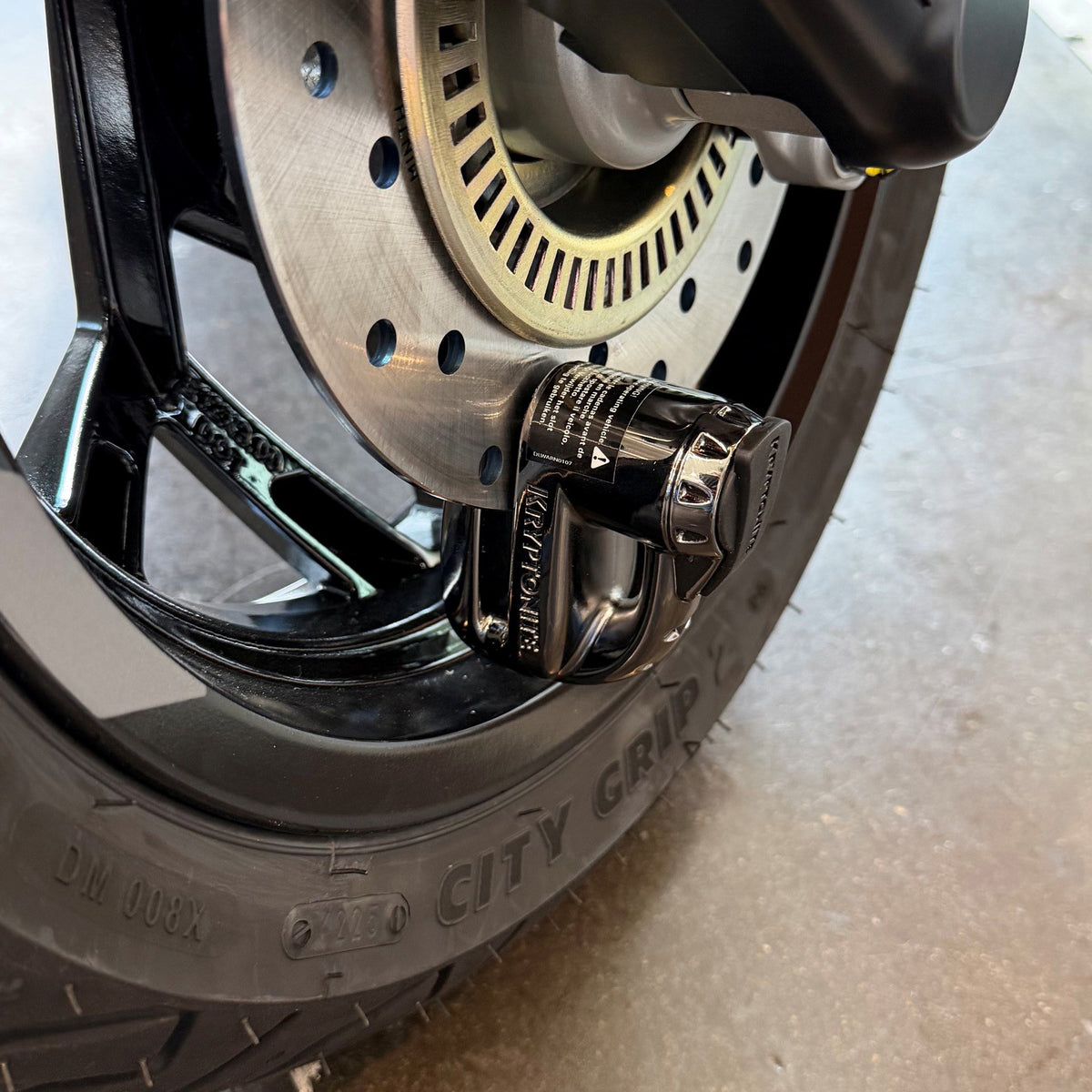 KRYPTONITE Disc Brake Lock w/Reminder Cable