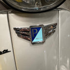 Chrome Wings for Vespa Super (2009-2019)-Vespa S (2012 and older) **Closeout**