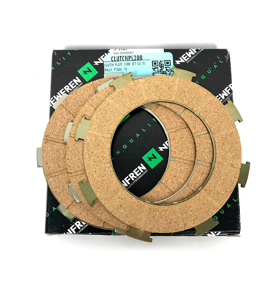 Clutch Plate Cork Set 160/180/200cc Large Frame