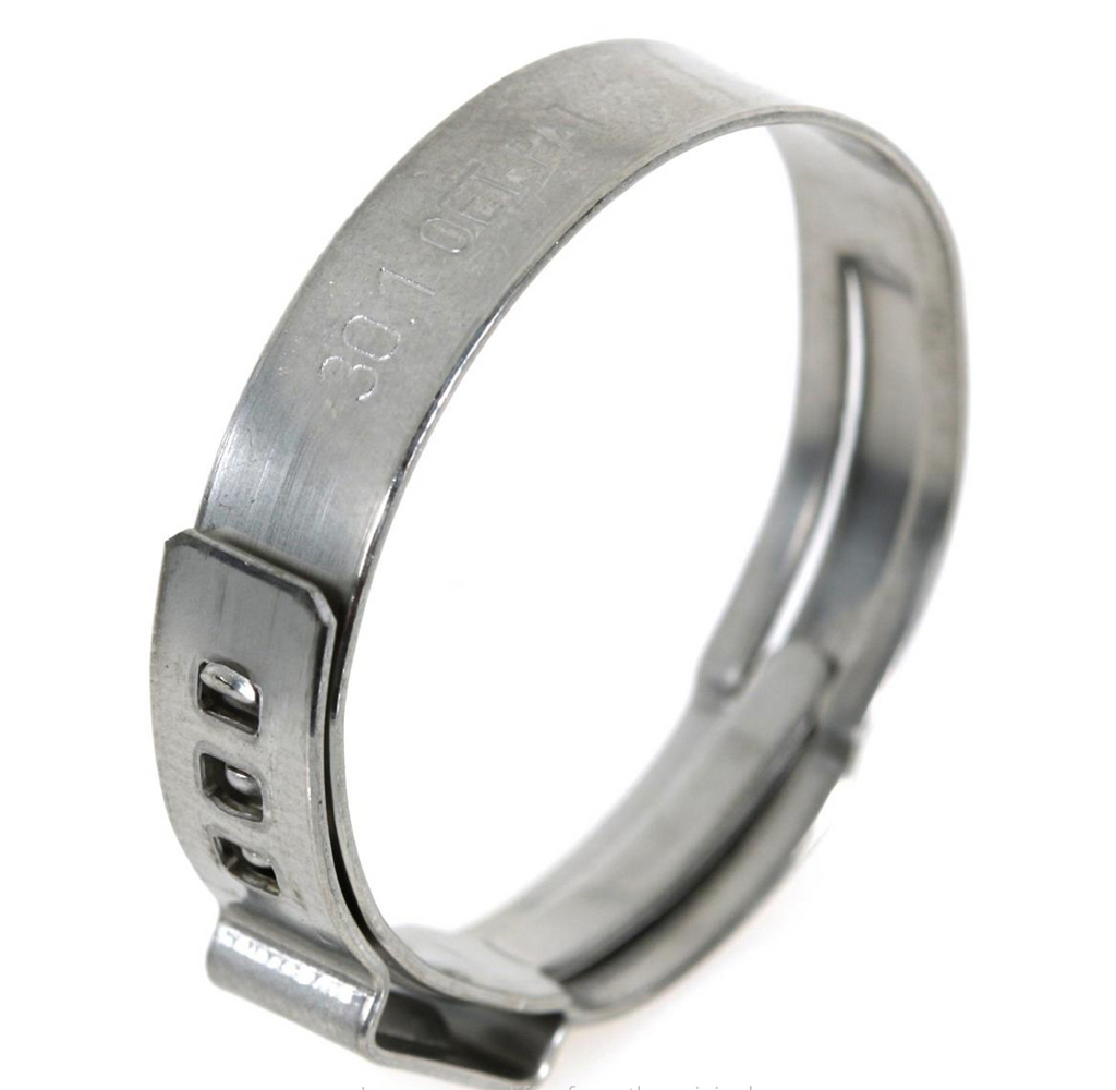 OEM STYLE CRIMP ON STEPLESS HOSE CLAMP (CM001922)