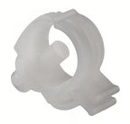 PLASTIC HINGING CLAMP 15MM SMALL ROUND FOR WIRING HARNESS