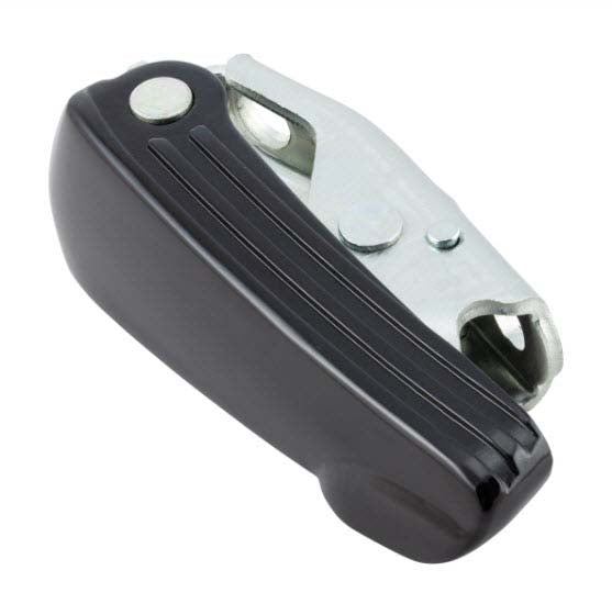 GLOSSY BLACK LEFT PASSENGER COMPLETE LH FOOTREST GT/GTS/GTV