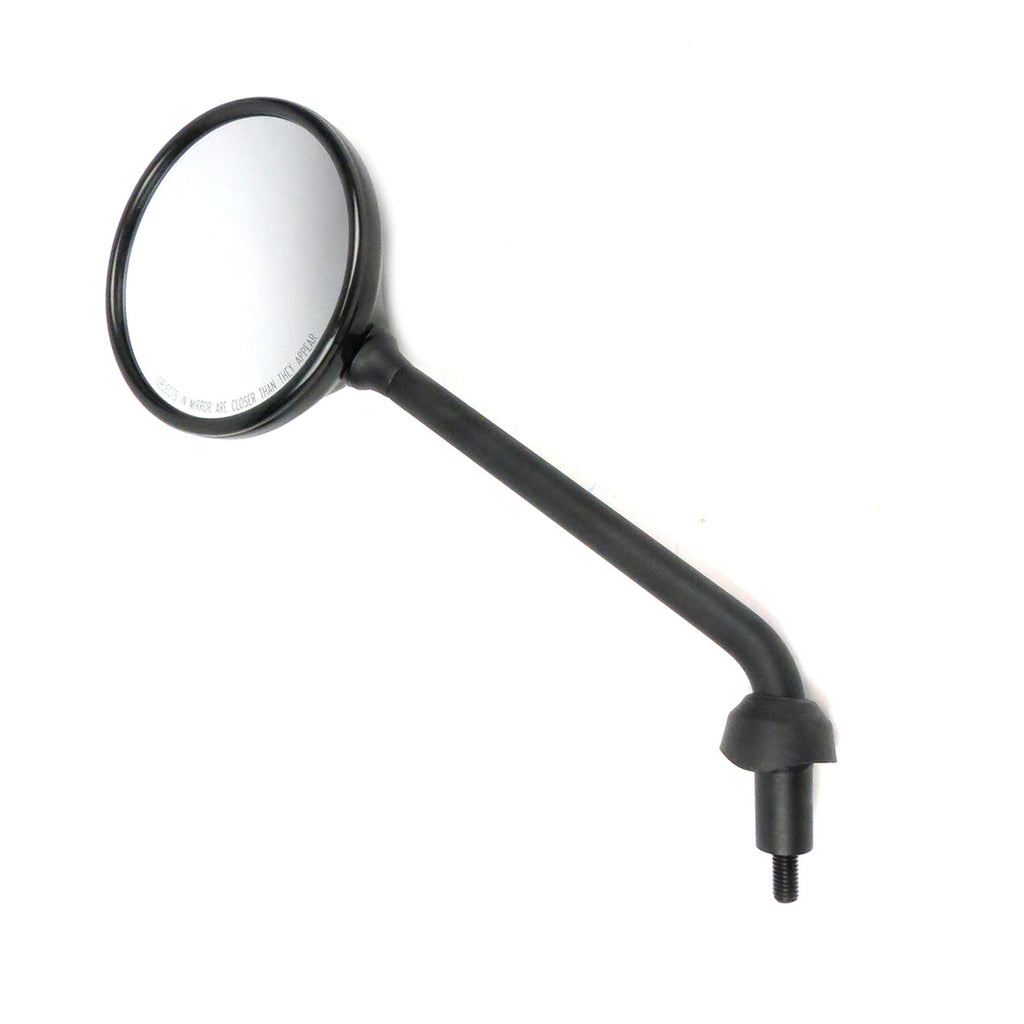 LEFT LH REAR VIEW MIRROR BLACK LIBERTY S 50/150 2017-2021 (REVERSE THREAD)