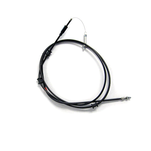 COMPLETE ACCELERATOR/THROTTLE CABLE FOR SINGLE CABLE CARBURETORS VESPA ET4/LX/S 125/150CC  (582872 599312 CM065907)