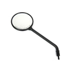 LH **MATTE BLACK** OEM STYLE ROUND MIRRORS LEFT SIDE GT GTS 2003-2019, GTV & LXV NO RUBBER