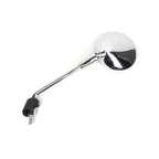 LH LEFT CHROME REVERSE THREAD MIRROR PRIMAVERA 50/150 2015-2024 8MM (CM261901 CM316801)