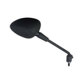 RIGHT RH REAR MIRROR BLACK VESPA SPRINT RACING 60'S