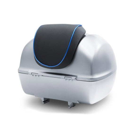 BACKREST VESPA ELETTRICA PAD BLACK WITH BLUE TRIM