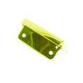 **YELLOW** CENTER LEGSHIELD BEADING TRIM TOP PIECE (BELOW HEAD LIGHT)  - VESPA PRIMAVERA SPRINT ELETTRICA