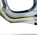 **YELLOW** LEFT LH FLOOR LOWER TRIM BEADING PRIMAVERA/SPRINT 50-150 ELETTRICA