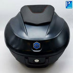 **NERO TEMPESTA N12 (MATTE BLACK)** 36 LT. TOPCASE WITH BACKREST PAD BV400 (CM323304) 2022 YEAR COLOR ONLY